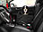 Sweetypet 2er Wasserdichter Hunde-Sitzkorb für Pkw-Sitz, 45 x 25 x 45 cm X Sweetypet Wasserdichte Hunde-Sitzkörbe für Pkw-Sitz