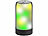 Luminea Home Control 2er-Set smarte Stimmungsleuchten, RGB-IC-LEDs, 15 Modi, WLAN, schwarz Luminea Home Control WLAN-Tischleuchten mit RGB-IC-LEDs und App-Steuerung