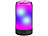 Luminea Home Control 2er-Set smarte Stimmungsleuchten, RGB-IC-LEDs, 15 Modi, WLAN, schwarz Luminea Home Control