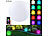 Luminea Home Control WLAN-Akku-Leuchtkugel mit RGBW-LEDs und App, 576 lm, IP54, Ø 30 cm Luminea Home Control