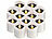 Lunartec 12er-Set Solar-LED-Kerzen, flackernde Flamme, 8 Std. Leuchtdauer, IP44 Lunartec Solar-LED-Teelichter mit Lichtsensoren