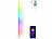Luminea Home Control WLAN-Steh-/Eck-Leuchte, RGB-IC-LEDs, 12 W, dimmbar, App, 155 cm, weiß Luminea Home Control WLAN-LED-Steh-/Eck-Leuchten mit App