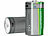 tka Köbele Akkutechnik 4er-Set Li-Ion-Akkus Typ D mit USB-C, 5.400 mAh, 8.100 mWh, 1,5 V tka Köbele Akkutechnik Li-Ion-Akkus Typ D, mit USB-Ladefunktion