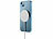 Callstel Kabelloses 3in1-Ladepad, Qi- & MagSafe-kompatibel, 2,5-15 Watt, 100 cm Callstel
