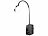 Lunartec Dimmbare CCT-LED-Steckerleuchte mit Steckdose, USB-A/C-Port, schwarz Lunartec