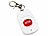 simvalley communications Senioren-Notruf-Telefon, Funk-SOS-Taster & zusätzliches SOS-Armband simvalley communications Senioren-Notruf-Festnetztelefone mit Notruf-Taster und Freisprech-Funktion