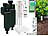 Luminea Home Control BodenFeuchtigkeits&Temperatursensor,ZigbeeGateway,2x Bewässerungscomp. Luminea Home Control