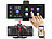 Lescars IPS-HD-Touchscreen, Android&Apple CarPlay, 10,26"/26 cm, 2K-Frontcam Lescars Carplay-Wireless-IPS-HD-Touchscreen mit Frontkamera