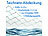 Royal Gardineer Teichnetz-Abdeckung, 12 Befestigungsspieße, 2 x 2 cm Maschen, 4 x 8 m Royal Gardineer Feinmaschige Teichnetz-Abdeckung
