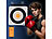 PEARL sports Wand-Boxsack, App für iOS und Android, Bluetooth, Schlagkkraftmessung PEARL sports