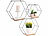 Carlo Milano 3er-Set Hexagon-Metall-Wandregale, 3 verschiedene Größen, schwarz Carlo Milano Hexagon-Wandregale