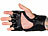 PEARL sports Halbfinger-Boxhandschuhe aus Kunstleder mit Knöchelpolsterung, Größe L PEARL sports Halbfinger-Boxhandschuhe