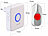 CASAcontrol SOS-Notrufknopf-Set für Senioren, 8x Sender, 1x Empfänger, 110dB, IP44 CASAcontrol SOS-Notrufknopf-Sets