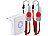 CASAcontrol SOS-Notrufknopf-Set für Senioren, 8x Sender, 1x Empfänger, 110dB, IP44 CASAcontrol SOS-Notrufknopf-Sets