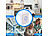 CASAcontrol SOS-Notrufknopf-Set für Senioren, 8x Sender, 1x Empfänger, 110dB, IP44 CASAcontrol SOS-Notrufknopf-Sets