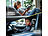 newgen medicals Shiatsu-Massagekissen, Wärmefunktion, 4 Massageköpfe, Befestigungsband newgen medicals Shiatsu Massagekissen