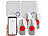 CASAcontrol Smartes SOS-Notrufknopf-Set für Senioren, 4x Sender, 2x Empfänger, App CASAcontrol Smarte SOS-Notrufknopf-Sets