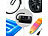 AGT Mini-Akku-Kompressor-Luftpumpe mit LED-Display, 2.000 mAh, 150 psi AGT