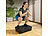 newgen medicals Vibrationsplatte mit 180 Stufen, LED-Display, Bluetooth & Lautsprecher newgen medicals Vibrationsplatten mit Bluetooth 