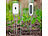 Royal Gardineer 4er-Set Boden-Feuchtigkeits-/Temperatur-Sensoren, Bluetooth-komp., App Royal Gardineer Smarte Pflanzen-Bodenfeuchtigkeits- & Temperatursensoren