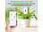 Royal Gardineer Smarter Boden-Feuchtigkeits- & Temperatur-Sensor mit WLAN-Gateway, App Royal Gardineer Boden-Feuchtigkeits- und Temperatur-Sensoren mit WLAN-Gateway