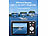 Somikon Digitale Kompaktkamera mit 64 MP, 5K, Autofokus, 16-facher Digitalzoom Somikon Digitalkameras mit nativer 4K-Auflösung und Autofokus