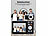 Somikon Digitale Kompaktkamera mit 64 MP, 5K, Autofokus, 16-facher Digitalzoom Somikon Digitalkameras mit nativer 4K-Auflösung und Autofokus