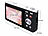 Somikon Digitale Kompaktkamera mit 64 MP, 5K, Autofokus, 16-facher Digitalzoom Somikon Digitalkameras mit nativer 4K-Auflösung und Autofokus