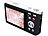 Somikon Digitale Kompaktkamera mit 64 MP, 5K, Autofokus, 16-facher Digitalzoom Somikon Digitalkameras mit nativer 4K-Auflösung und Autofokus