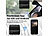 4K-UHD-Dashcam mit GPS, 1,47″ IPS-Display, G-Sensor, Parkwächter, App WLAN-GPS-Dashcams (Ultra HD) mit G-Sensor, Display und App