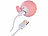 Sweetypet 2er-Set Akku-Katzenspielzeuge mit LED-Licht, blau und pink Sweetypet Akku-Katzenspielzeuge mit LED
