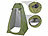 Semptec Urban Survival Technology Tragbares Pop-Up-Dusch-, Toiletten- und Umkleide-Zelt, grün Semptec Urban Survival Technology Tragbares Pop-Up-Dusch-, Toiletten- und Umkleide-Zelte