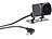 Lescars 4K-UHD-Dashcam, GPS, 1,47"-IPS-Display, G-Sensor, Rückfahrkamera, App Lescars WLAN-GPS-Dashcams mit Display, Rückfahrkamera und App