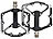 PEARL 8er-Set Ultraleichte Fahrradpedale, 9/16 Zoll, rutschfest, MTB/Rennrad PEARL 