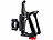 PEARL Flaschenhalter für Fahrrad & Motorrad, einstellbar, für Rahmen/Lenker PEARL Flaschenhalter für Fahrräder und Motorräder, einstellbare, für Rahmen und Lenker