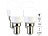 Kolben-Lampen E14: Luminea 4er-Set LED-Kühlschranklampen, E14, T25, 150 lm, 2 W