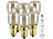 Luminea 8er-Set Backofenlampen, E14, T26, 25 W, 100 lm, bis 300 °C Luminea