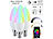 Luminea Home Control 4er-Set LED-Kerzen E14, RGB-CCT, 5 W, 470 lm, ZigBee-kompatibel Luminea Home Control