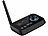 auvisio 2in1-Audio-Sender und -Empfänger mit Bluetooth 5, Versandrückläufer auvisio Audio-Transmitter & -Receiver mit Bluetooth