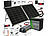 revolt Solar-Set: Wechselrichter 230 V, Akku, Laderegeler & 240-W-Solarpanel revolt