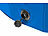 Sweetypet Faltbarer XL-Hundepool mit rutschfestem Boden, 120x30 cm, blau Sweetypet