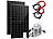revolt Solar-Set: WLAN-Mikroinverter mit 2x 440-W-Solarmodul, TOPCon-Zellen revolt