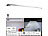 Lunartec 2er-Set Akku-LED-Lichtleiste, Licht- & Bewegungssensor, tageslichtweiß Lunartec Akku-LED-Lichtleisten mit Bewegungssensoren