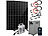 revolt 800-Watt-Microinverter mit 2,15-kWh-Solarakku und 4x 440-W-Solarmodul revolt Solaranlagen-Sets: Mikroinverter mit Solarmodul und Akkuspeicher