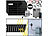revolt 800-Watt-Microinverter mit 2,15-kWh-Solarakku und 4x 460-W-Solarmodul revolt Solaranlagen-Sets: Mikroinverter mit Solarmodul und Akkuspeicher 