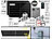 revolt 800-Watt-Microinverter mit 2,15-kWh-Solarakku und 4x 460-W-Solarmodul revolt Solaranlagen-Sets: Mikroinverter mit Solarmodul und Akkuspeicher 