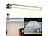 Lunartec 2er-Set Akku-LED-Lichtleiste, Licht-&Bewegungssensor, 2 Modi, warmweiß Lunartec Akku-LED-Lichtleisten mit Bewegungssensoren