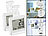 Rosenstein & Söhne 2er-Set digitale Gefrier- & Kühlschrankthermometer, Temperatur-Timer Rosenstein & Söhne Digitale Gefrier- & Kühlschrankthermometer