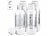 Rosenstein & Söhne 4er-Set PET-Flaschen für Getränke-Sprudler WS-300.multi, 0,5 Liter Rosenstein & Söhne Multi-Getränke- und Wassersprudler