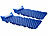 PEARL 2er-Set aufblasbare Wasser-Luftmatratzen, 155 x 76 cm, bis 80 kg PEARL Luftmatratzen